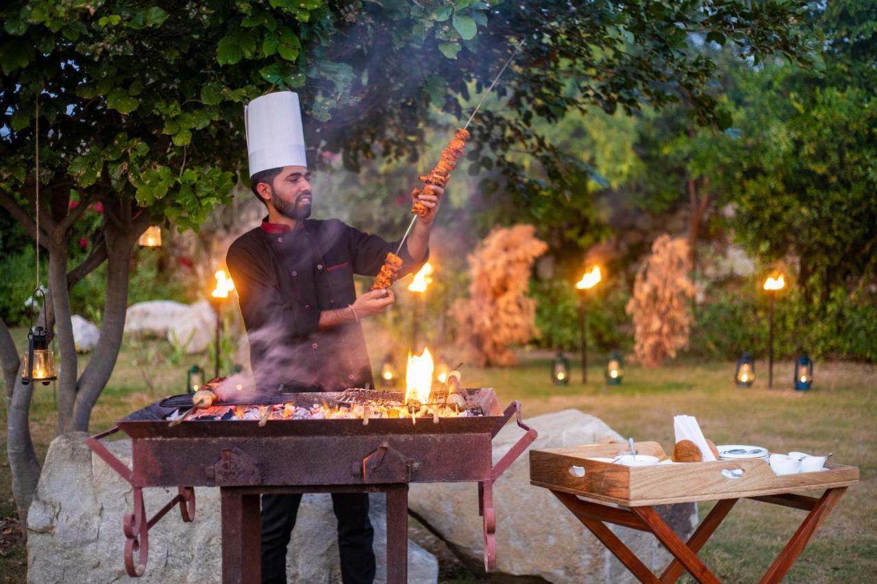 Sariska Manor Luxury Cottages Tehla Ngoại thất bức ảnh